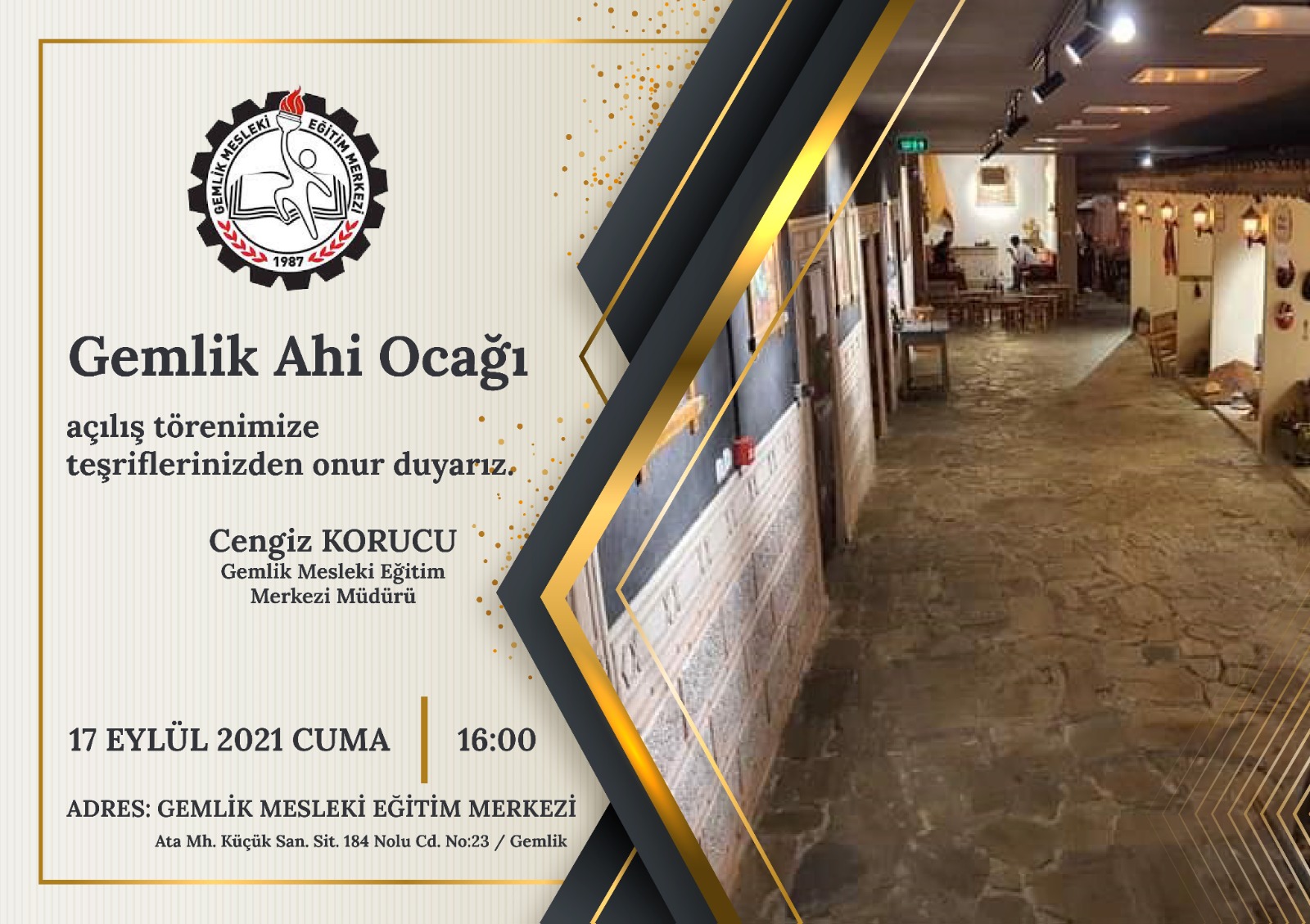 AÇILIŞA DAVET